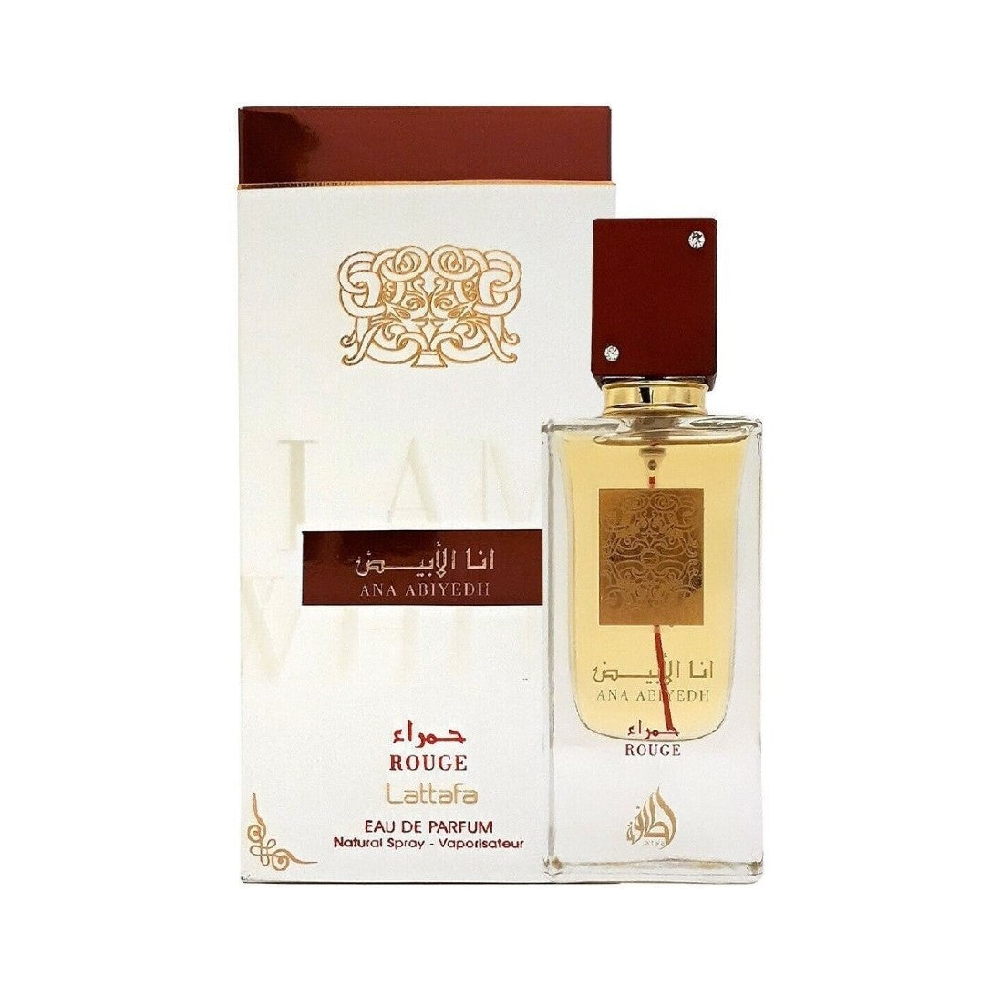 Арабски парфюм Lattafa Ana Abiyedh Rouge Унисекс – 100 ml вдъхновен от Maison Francis Kurkdjian Baccarat Rouge 540