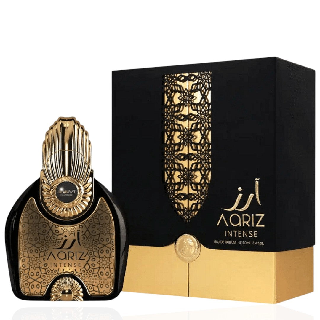 Арабски парфюм Arabiyat Prestige Aariz Intense Унисекс – 100 ml вдъхновен от Kilian Angels’ Share