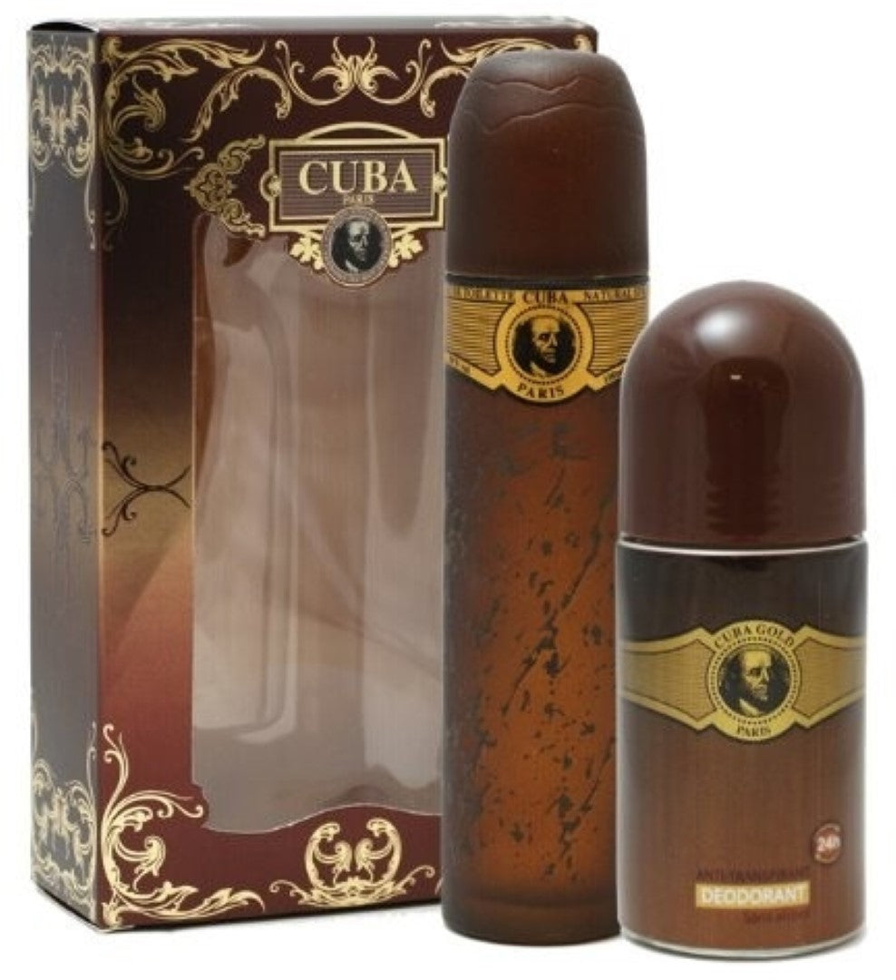 Подаръчен комплект за мъже Cuba Gold Комплект (edt/100ml + deo/50ml)
