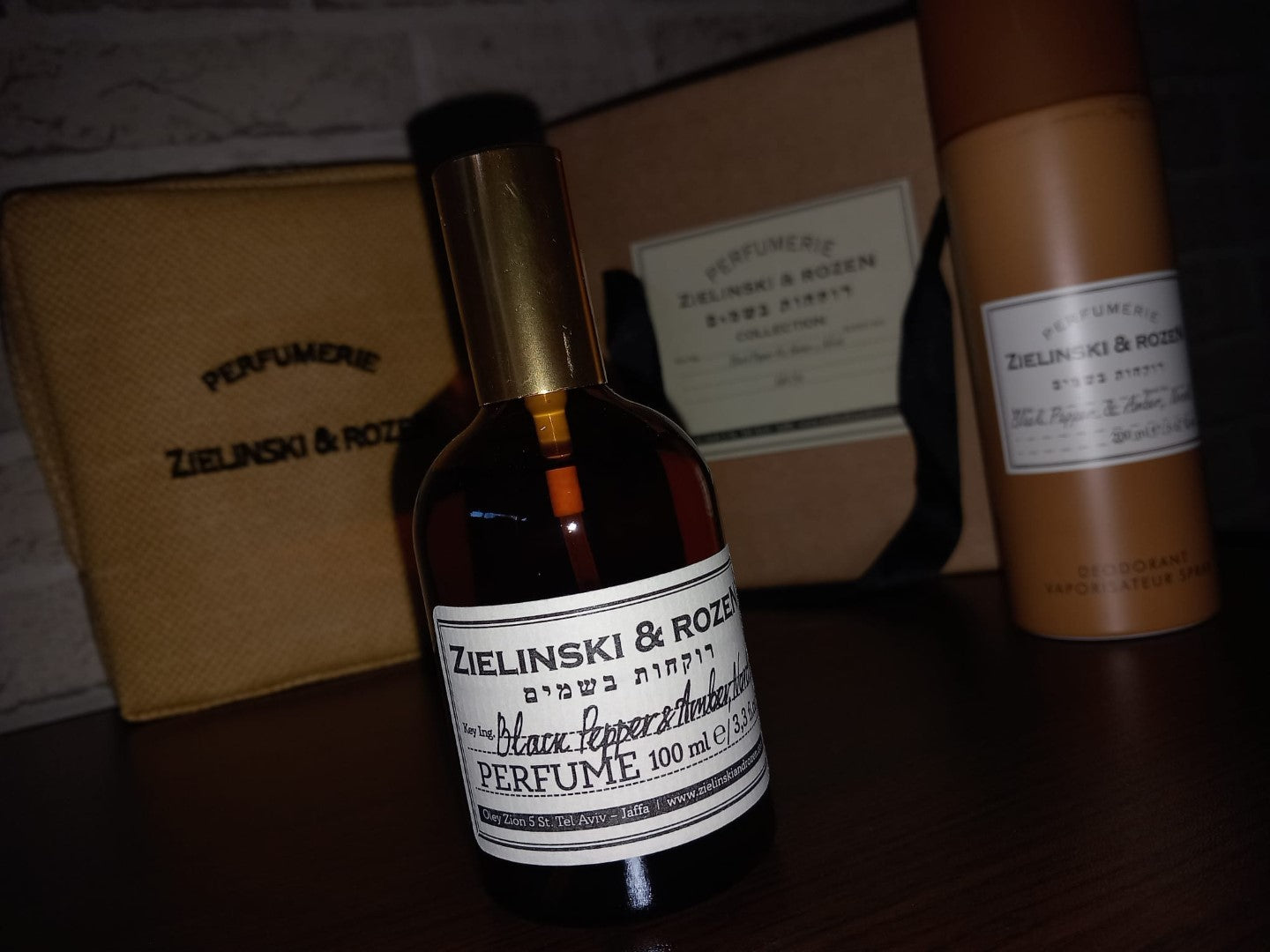 Унисекс Подаръчен Комплект – Zielinski & Rozen Black Pepper & Amber Neroli EDP 100ml