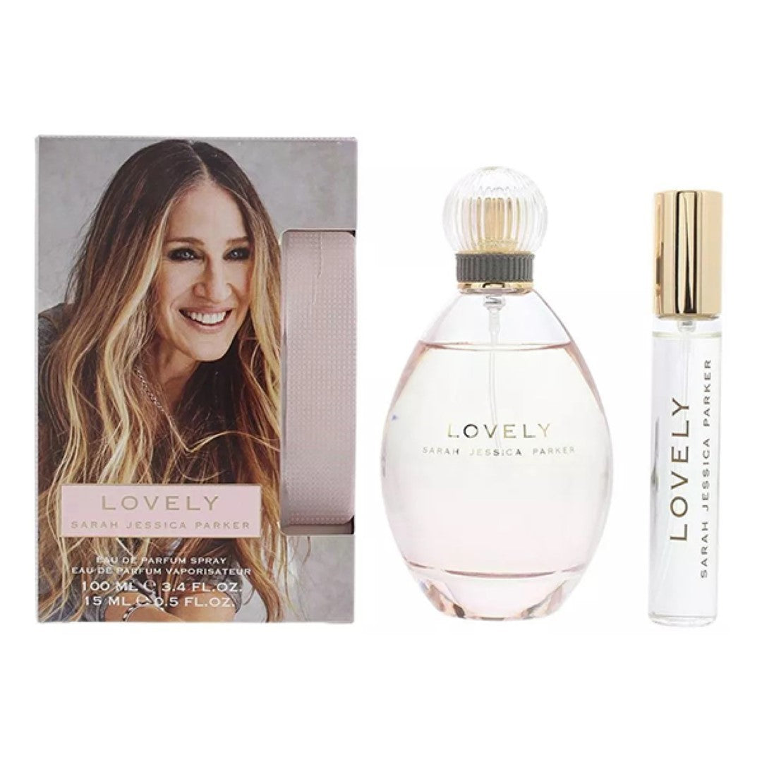 Дамски подаръчен комплект LOVELY Sara Jessica Parker Парфюм 100мл. Мини парфюм 15 мл.