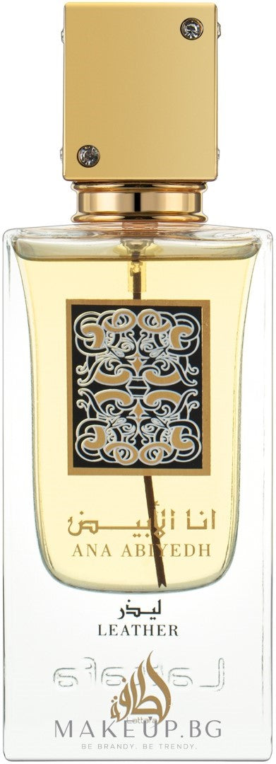 Арабски парфюм Lattafa Ana Abiyedh Leather Женски – 60 ml вдъхновен от Tom Ford Tuscan Leather