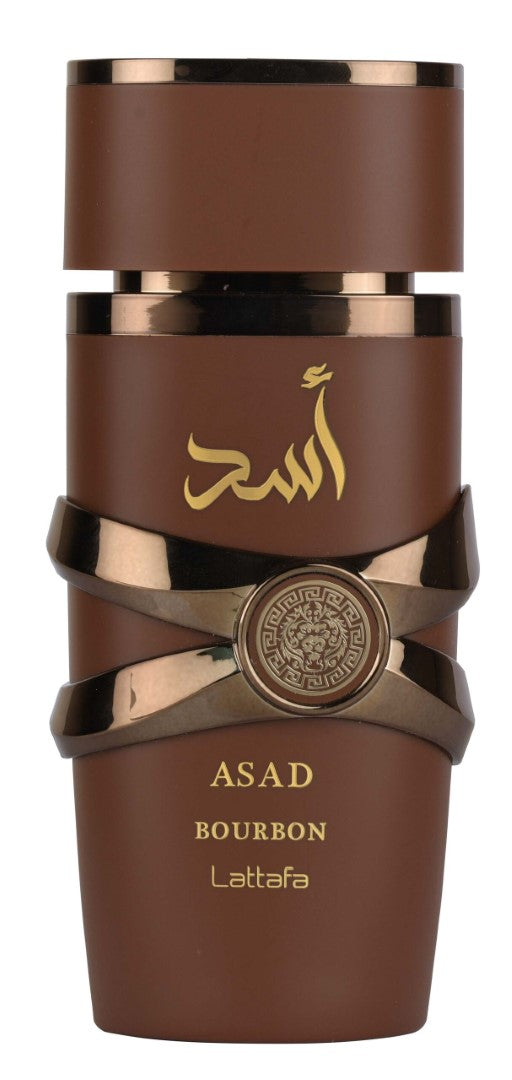 Арабски парфюм Lattafa Bourbon Asad мъже – 100 ml вдъхновен от Azzaro The Most Wanted