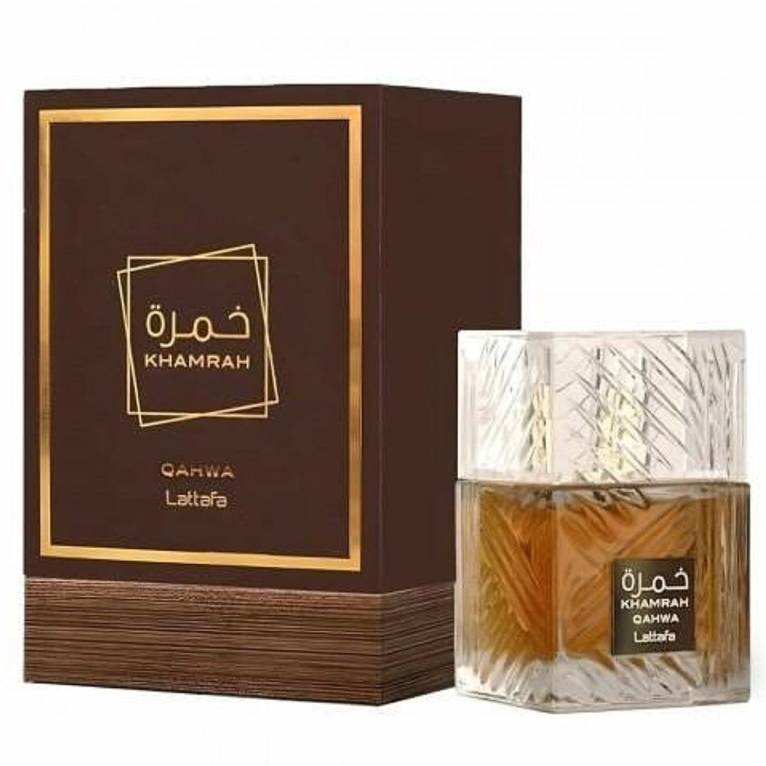 Арабски парфюм Lattafa Khamrah Qahwa Унисекс – 100 ml вдъхновен от By Kilian Angel's Share
