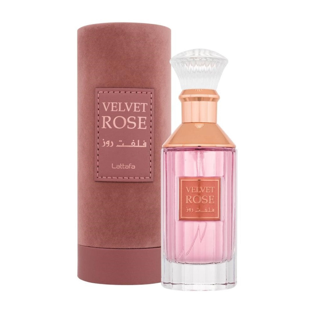 Арабски парфюм Lattafa Velvet Rose Унисекс – 100 ml вдъхновен от Lancôme La Vie Est Belle