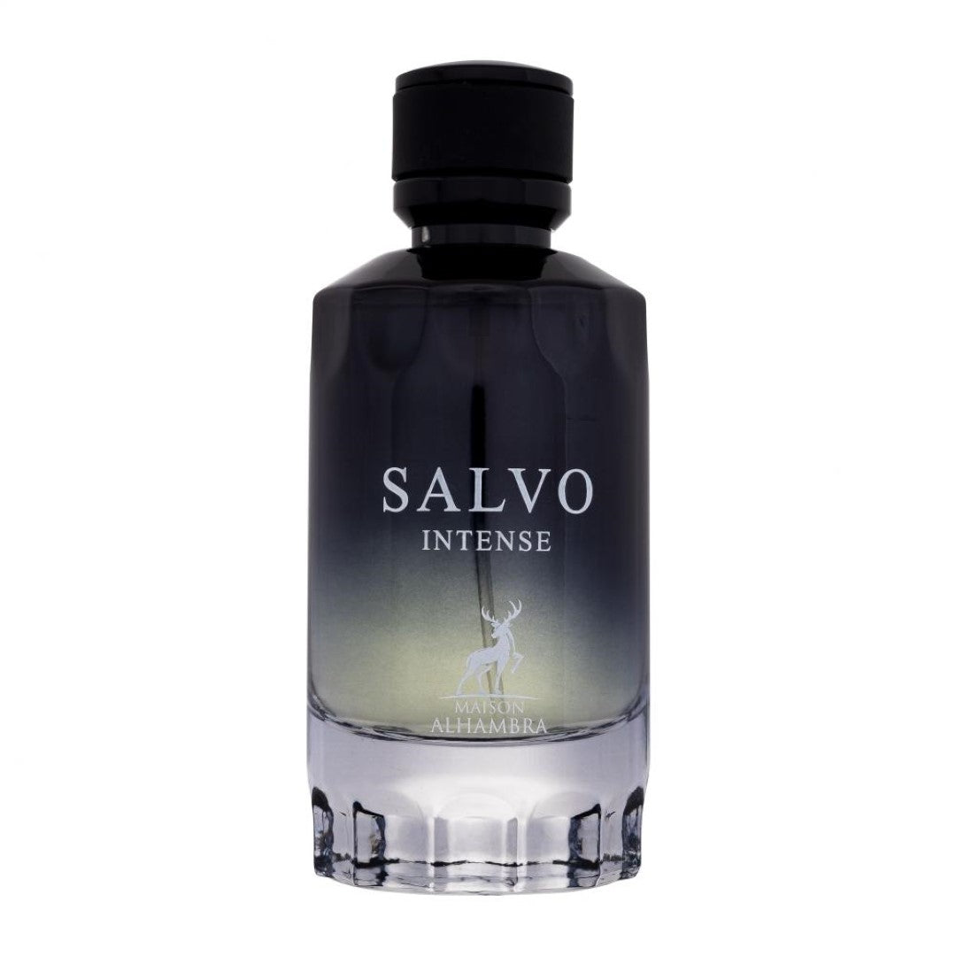 Арабски парфюм Maison Alhambra Salvo Intense Мъжки 100 ml вдъхновен от Dior Sauvage Eau de Parfum