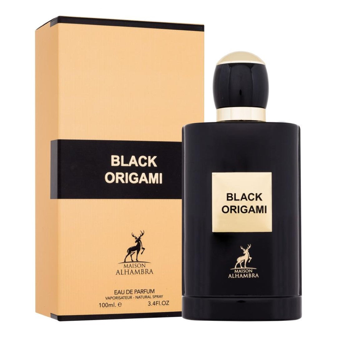 Арабски парфюм Maison Alhambra Black Origami Унисекс – 100 ml вдъхновен от Tom Ford Black Orchid