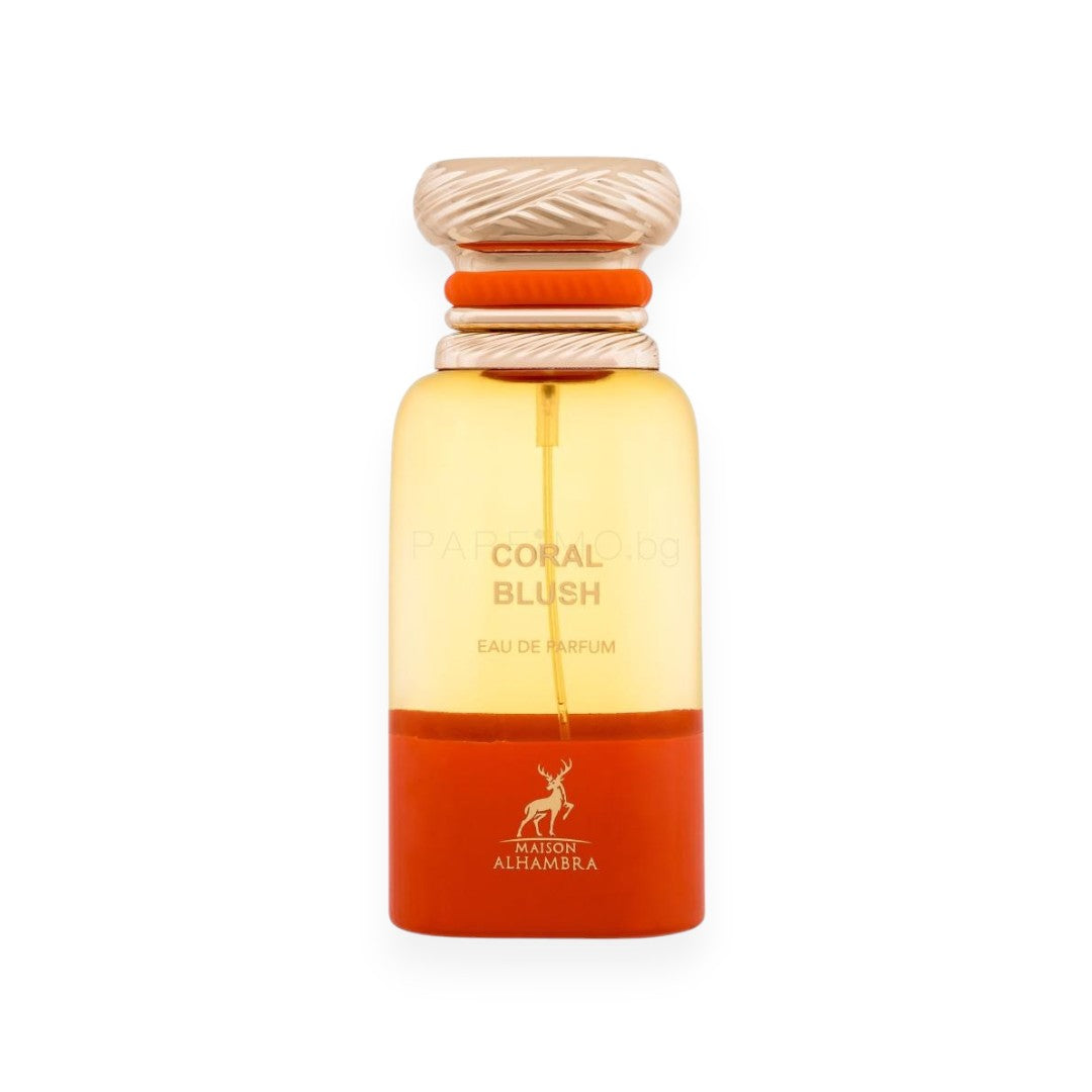 Арабски парфюм Maison Alhambra – Coral Blush – Унисекс – 80 ml вдъхновен от Tom Ford Bitter Peach