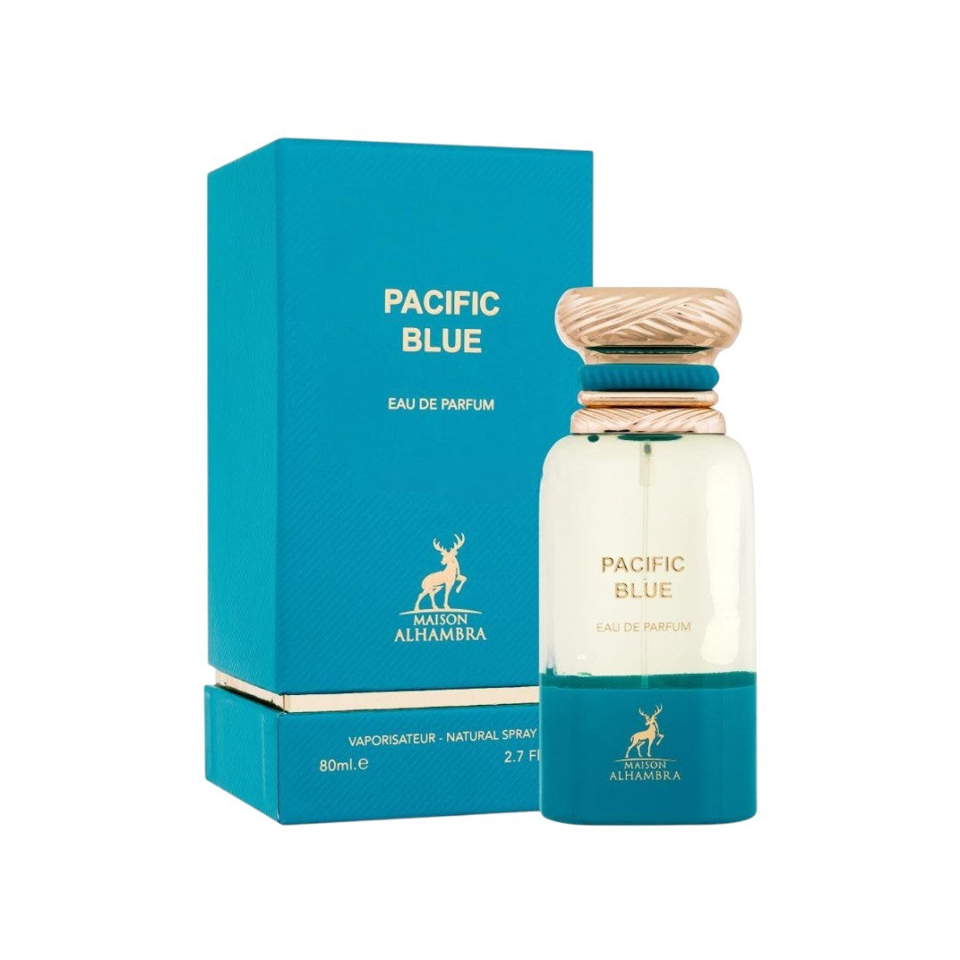 Арабски парфюм Maison Alhambra – Pacific Blue – Унисекс – 80 ml вдъхновен от Tom Ford Neroli Portofino
